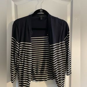 J. Crew Striped Cardigan